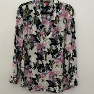 Vince Camuto Floral Print Women's Blouse